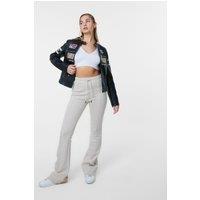 Pink Vanilla Women's Stone Pin Tuck Jersey Flares | Size: Large