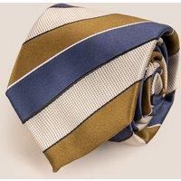 Oswin Hyde Men's Archie Navy/Brown Tie
