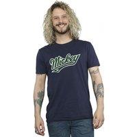 Disney Men's Mickey Mouse Bold T-Shirt in Navy | Size: 3XL