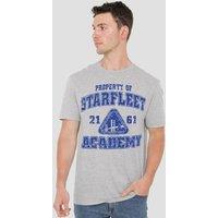 Star Trek Old School T-Shirt, Athletic Heather in Grey | Size: Small