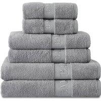 GAVENO CAVAILIA 2 Pack Bamboo Towel in Silver