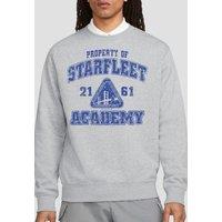 Star Trek Old School Sweatshirt, Athletic Heather in Grey | Size: Medium