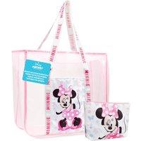Disney Minnie Beach Bag in Light Pink