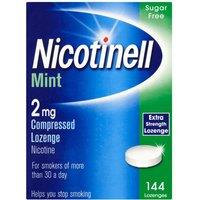 Nicotinell 144 Lozenge Mint 2mg in Clear