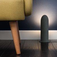 ValueLights Uplighter Grey Floor Lamp
