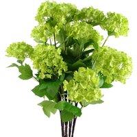 Pegdev Pack of 6 70cm Artificial Viburnum Spray Textured Green Foliage