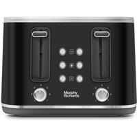 Morphy Richards Motive 4 Slice Toaster in Black | Size: 1 Pack