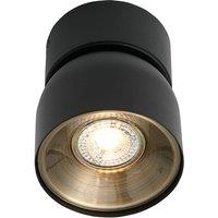 Nordlux Pitcher Spot Light Black Metal Kitchen GU10 Mains