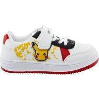 Pokemon Boy's Pikachu Low Top Trainers in White | Size: Infant 7