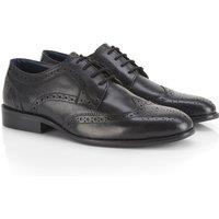 CATESBY ENGLAND Men's Mcfarland Genuine Leather Brogue Shoes in Black | Size: 9