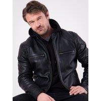 Lakeland Leather Men's 'Stonecroft' Leather Jacket in Black | Size: 46R
