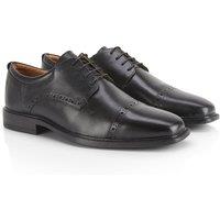CATESBY ENGLAND Men's Terrence Genuine Leather Brogue Shoes in Black | Size: 8