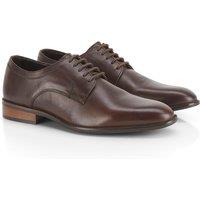 CATESBY ENGLAND Men's Todd Genuine Leather Derby Shoes in Brown | Size: 12