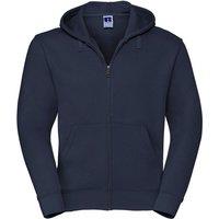 Russell Men's Authentic Full Zip Hoodie in Navy | Size: XL
