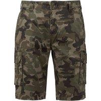Kariban Men's Multi-Pocket Shorts in Green | Size: 40R