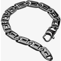 Fred Bennett Men's Black Stainless Steel Chain Bracelet B5570B
