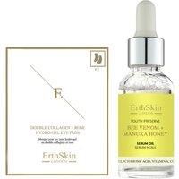 Erth Skin London Women's Bee Venom Serum Oil 30ml + Collagen Rose Eye Pads in White