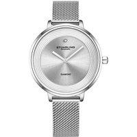 Symphony 3946 Women's Mesh Diamond Watch Quartz with Brushed Finish Dial and Diamond Accents