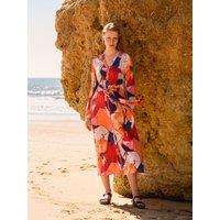 Celtic & Co Women's Tie Front Midi Dress | Size: 12