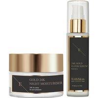 Luxe Gold Anti-Aging Pair: Serum 60ml & Night Cream 50ml