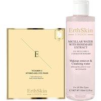 Erth Skin London Women's Vitamin C Hydrogel Eye Pads x 5 + Micellar Water Extract 150ml in White