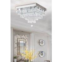 40W Dual-Layer LED Ceiling Light with Remote Operation