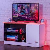 Carbon-Tek TV Unit for up to 42" TV's with Drawer and LED Lighting