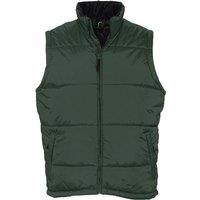 SOL'S Warm Padded Bodywarmer Jacket in Green | Size: 4XL