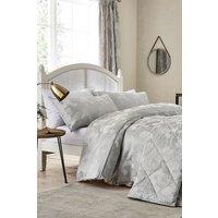 Sanderson 'Ashbee' Duvet Cover Set in Silver | Size: King