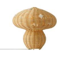 Nordlux Vintage Indoor Table Lamp Brown Rattan E27 Hand made - Mains Powered, IP20