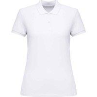 Native Spirit Women's Pique Polo Shirt in White | Size: XL
