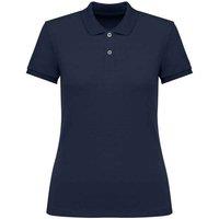 Native Spirit Women's Pique Polo Shirt in Navy | Size: Large