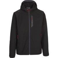 Trespass Men's Marlon Soft Shell Jacket in Black | Size: Large