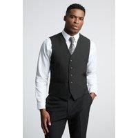 Limehaus Men's Regular Fit Waistcoat in Black | Size: 52R