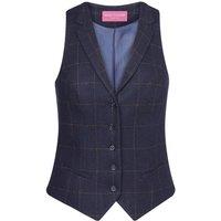 Brook Taverner Women's Nashville Waistcoat in Navy | Size: Medium