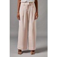 Satin Wide Leg Trouser