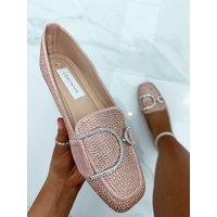 Crystal Imperial Suede Loafers