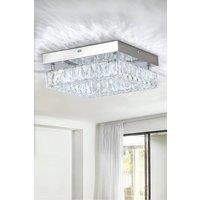16W Square Crystal Ceiling Light