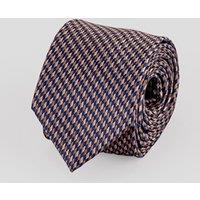 Oswin Hyde Men's Luke Bronze/Navy Tie in Navy