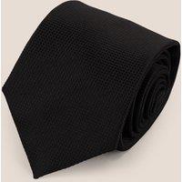 Oswin Hyde Men's Black Texture Tie
