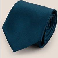 Oswin Hyde Men's Sleek Turquoise Tie in Teal