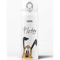 Thermos Disney Pluto Signature Stainless Steel Drink Flask 470ml in White