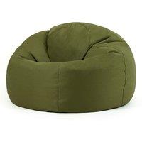 icon Classic Indoor Outdoor Bean Bag Yellow Bean Bag Chair in Khaki