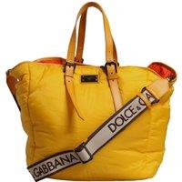 Quilted Tote Bag Detachable Strap- Yellow