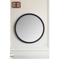 Round Wall Mirror Black 80cm