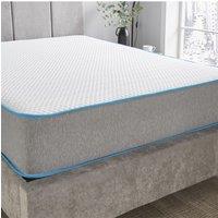 Starlight Beds Premium Comfort Bubble Hybrid Mattress 23cm Deep Soft/Medium Firmness in Grey | Size: Small Single