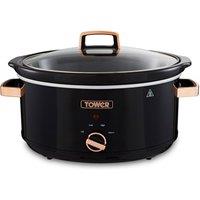 Tower Infinity Slow Cooker, 6.5L, 270W, T16019RG in Rose Gold