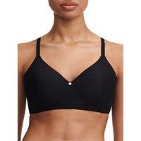 Chantelle Women's C Jolie Wirefree T-Shirt Bra in Black | Size: 38B