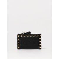 Rockstud Zip Around Wallet Wo - Black Wallets