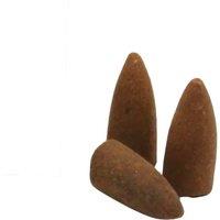 Satya Citronella Backflow Incense Cones (Pack of 12) in Brown